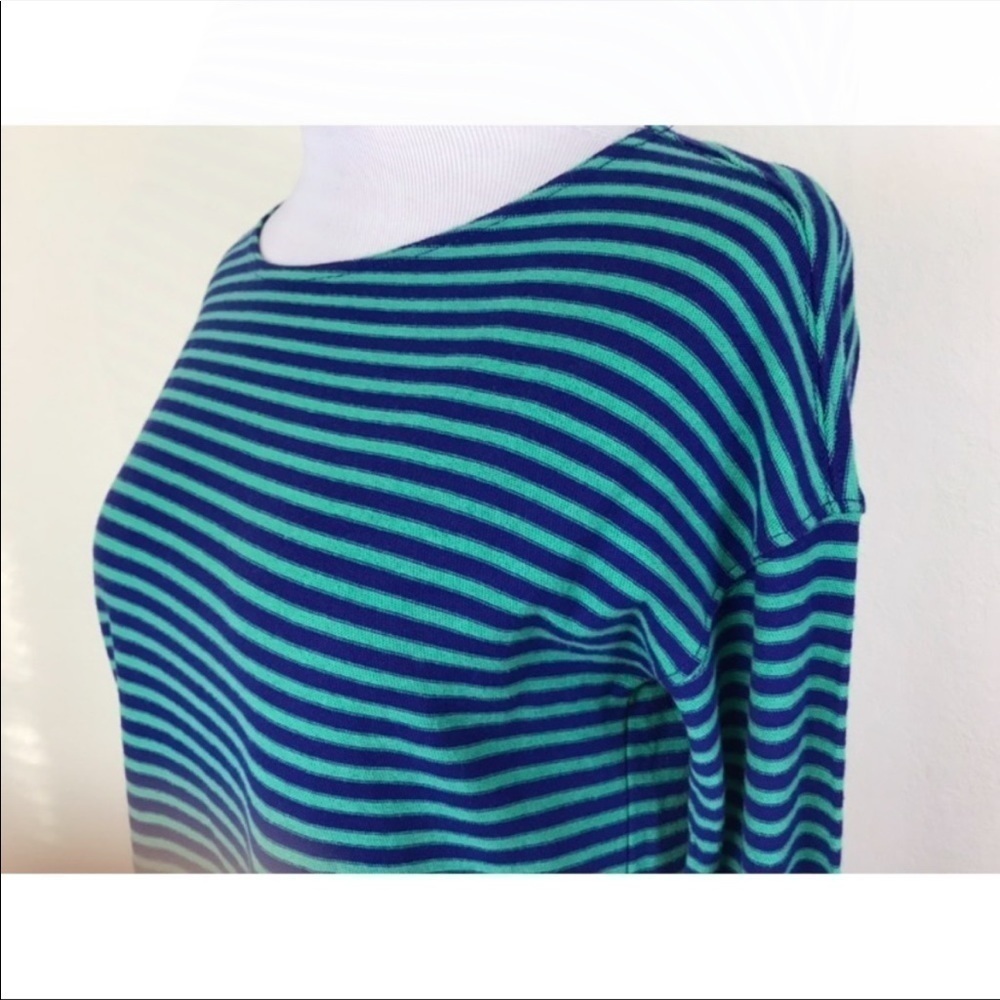 Nwt J. Crew Deck-Striped Oversize Top - Picture 4 of 8